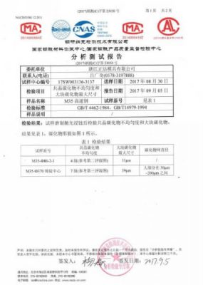 Authoritative Test Report